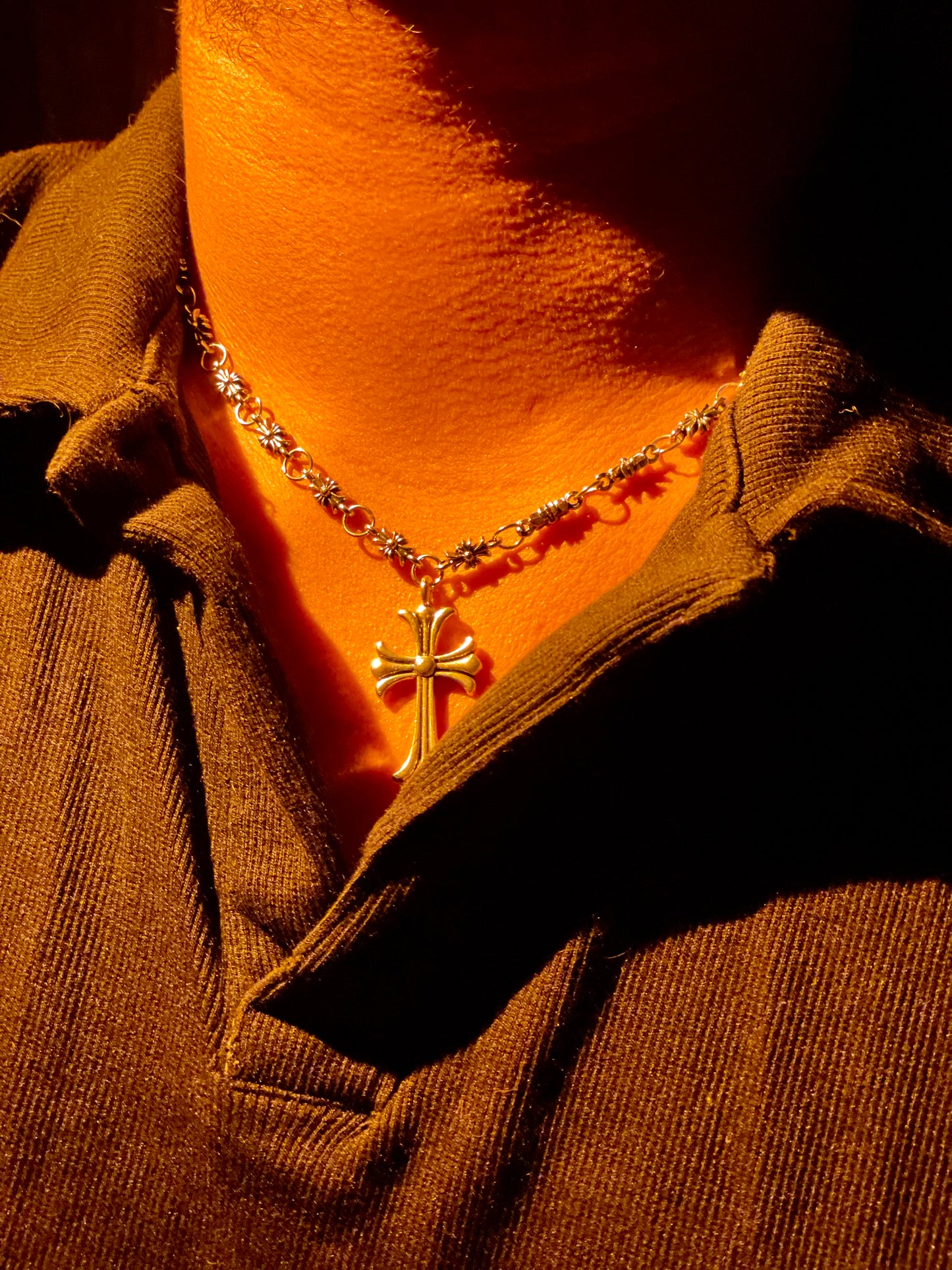 Chrome Hearts Cross Link Pendant