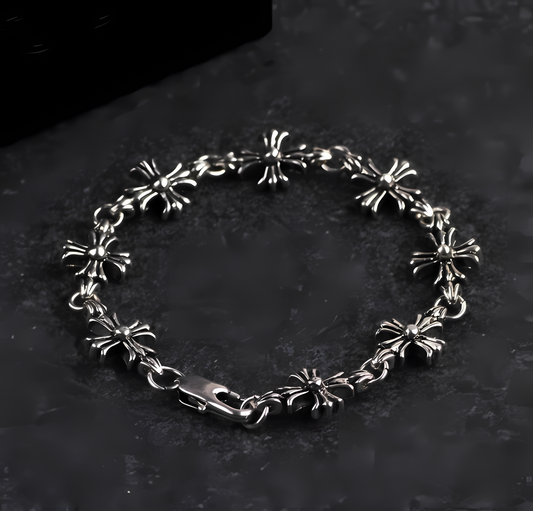 Chrome Hearts Cross Link Bracelet