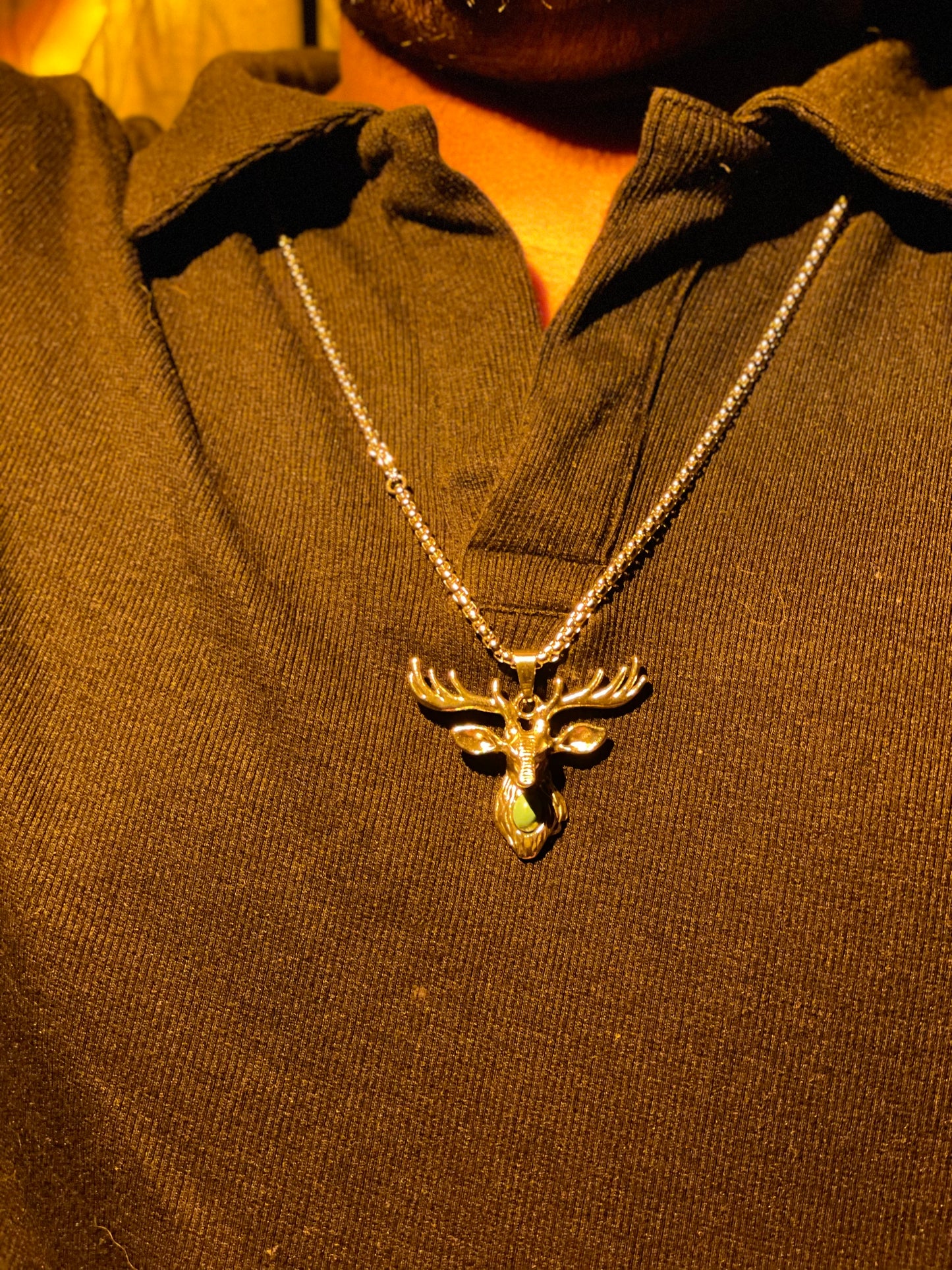 Moose Faced Signatory Pendant
