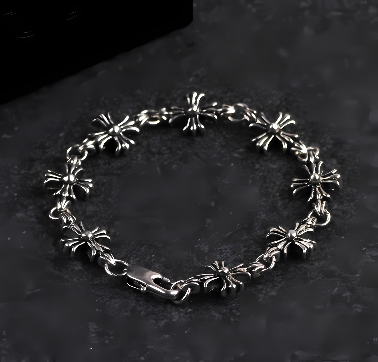 Chrome Hearts Cross Link Bracelet
